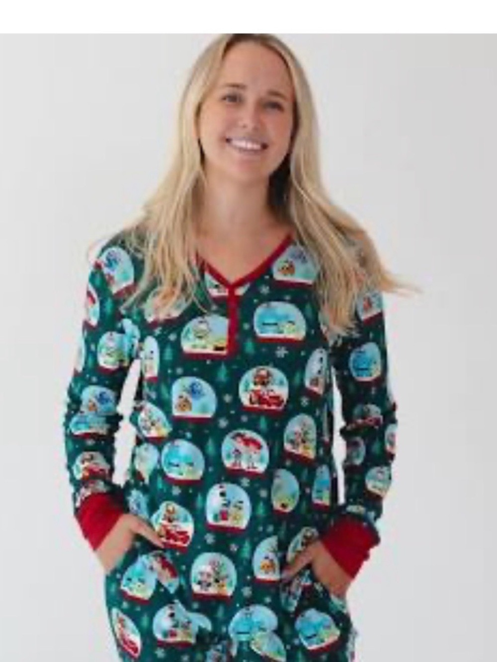 Little Sleepies Women’s Pixar Christmas top- Size Medium
